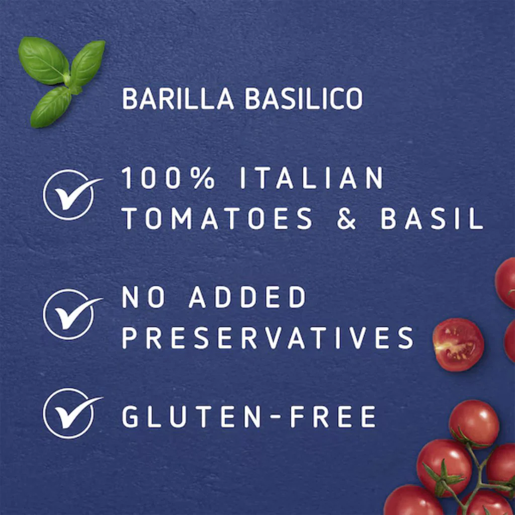 Barilla Basilico Pasta Sauce 400g - Image 3