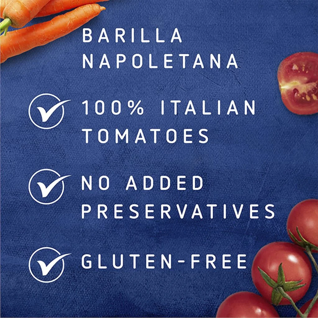 Barilla Napoletana Pasta Sauce 400g - Image 2