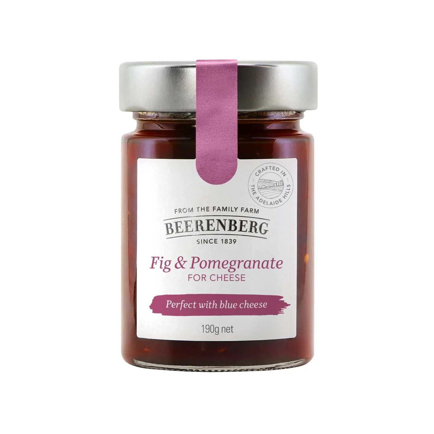 Beerenberg Fig & Pomegranate For Cheese 190g
