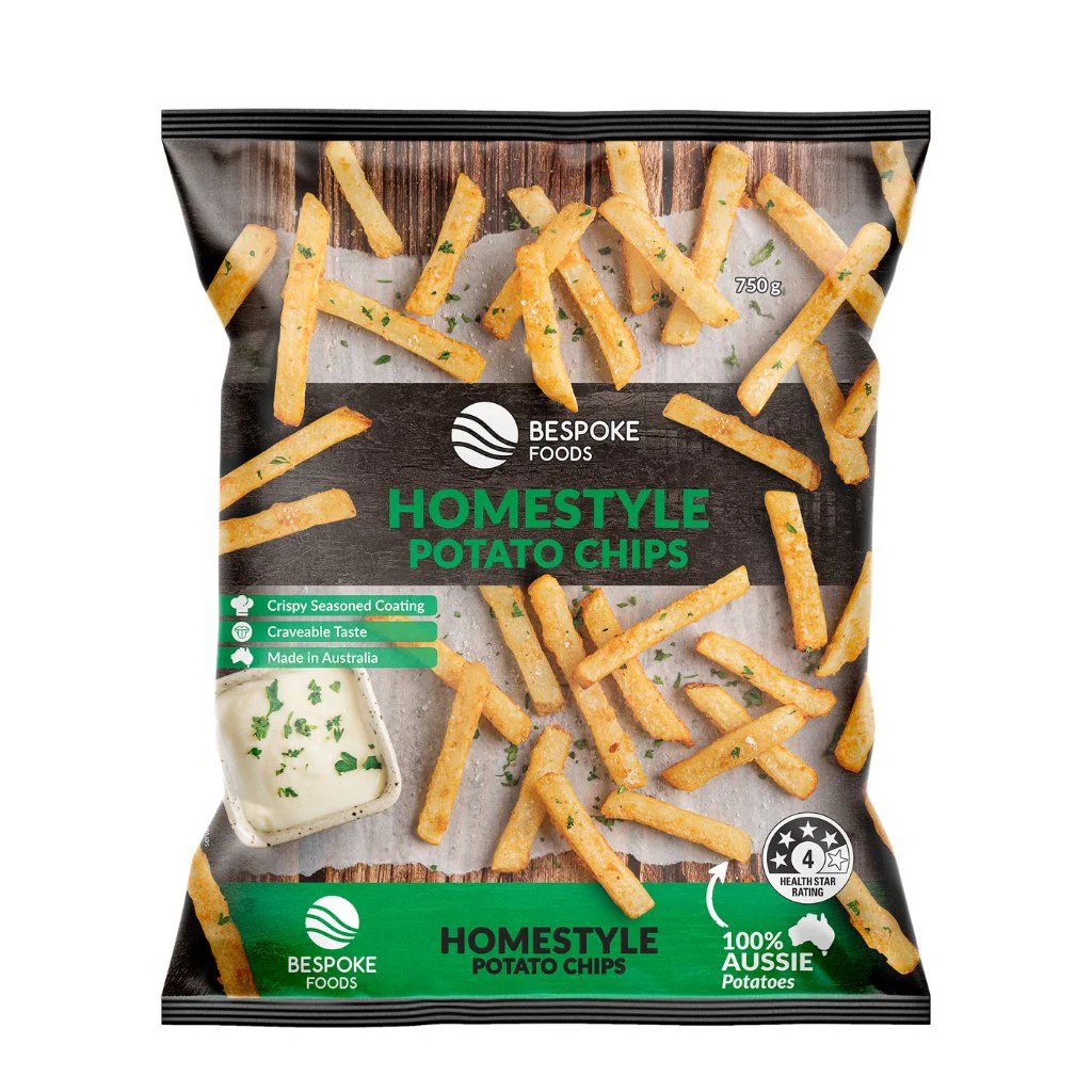 Bespoke Homestyle Potato Chips 750g
