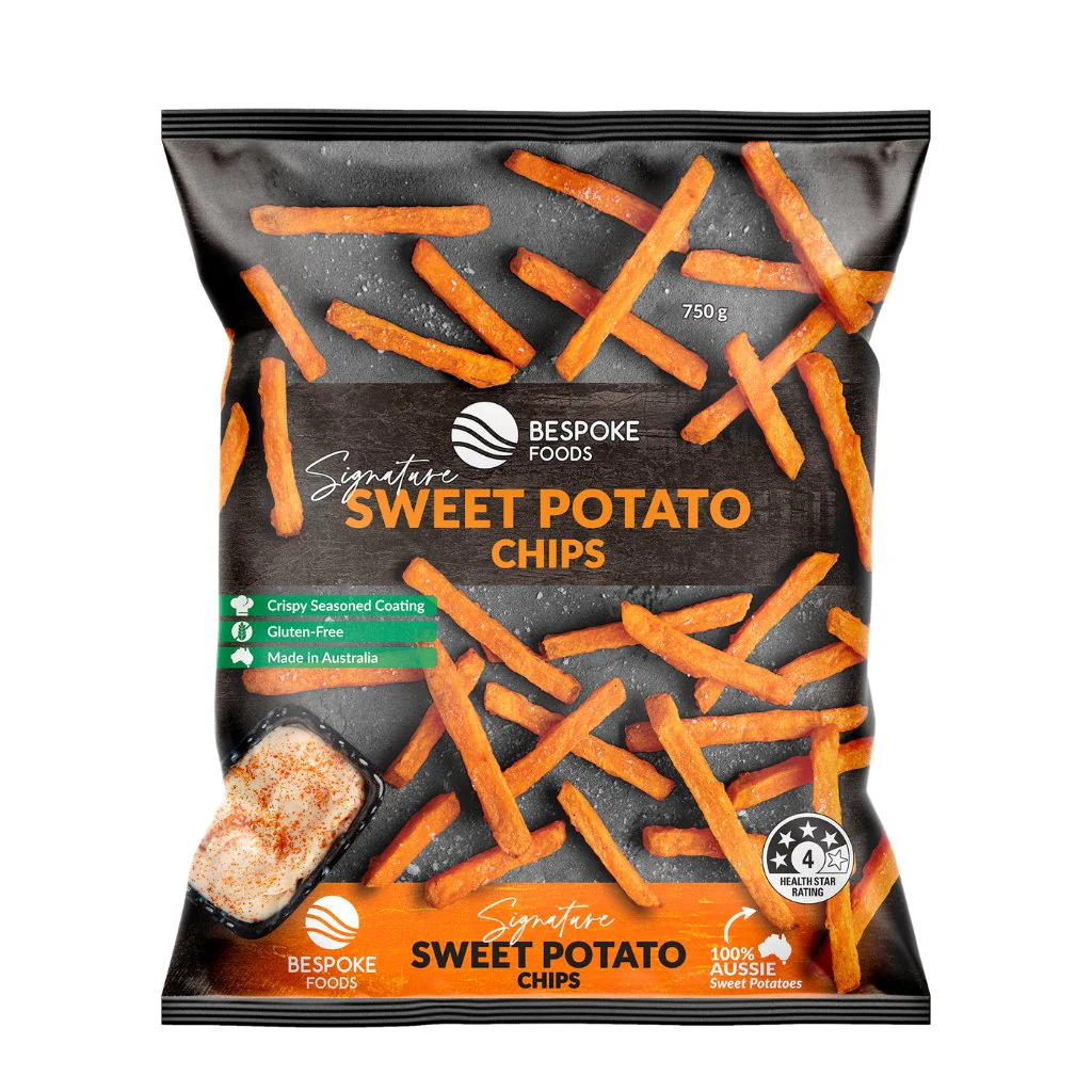 Bespoke Sweet Potato Chips 750g