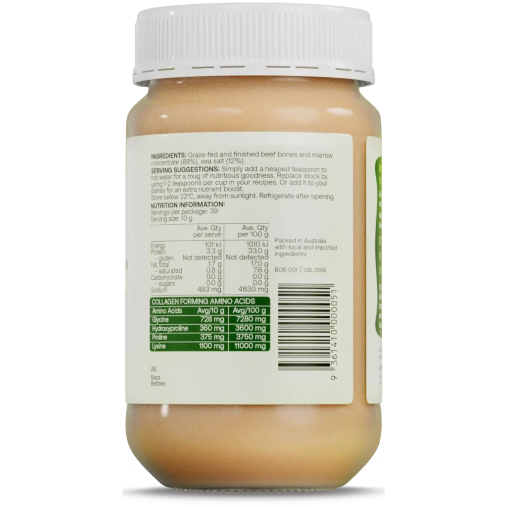 Best of the Bone Original Bone Broth Concentrate 390g - Image 2