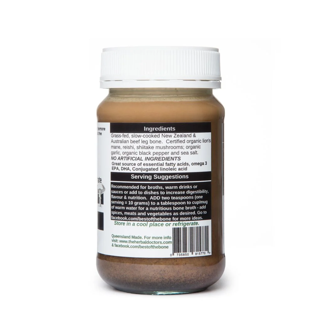 Best of the Bone Organic Mushroom Bone Broth Concentrate 390g - Image 2