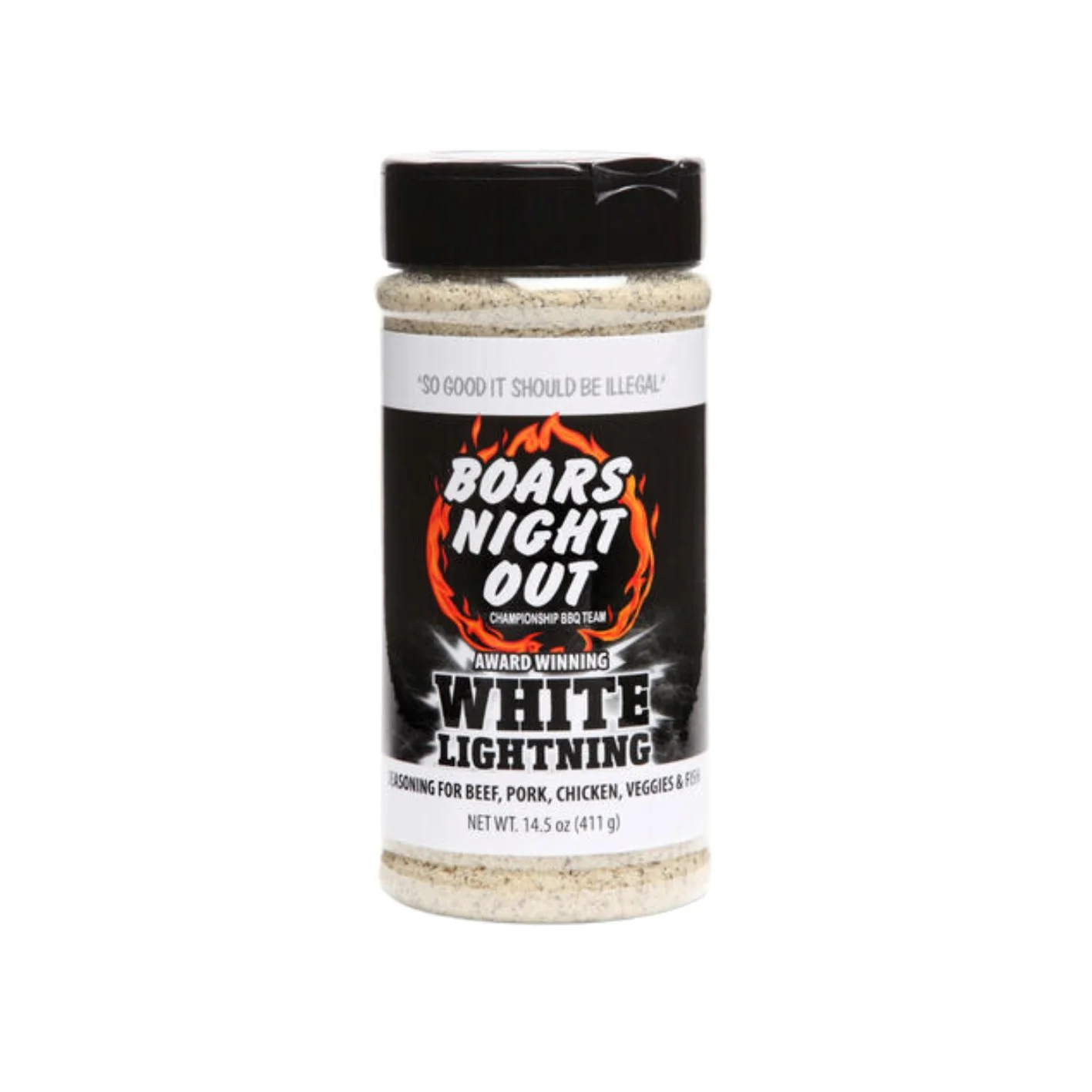 Boars Night Out White Lightning BBQ Rub 411g