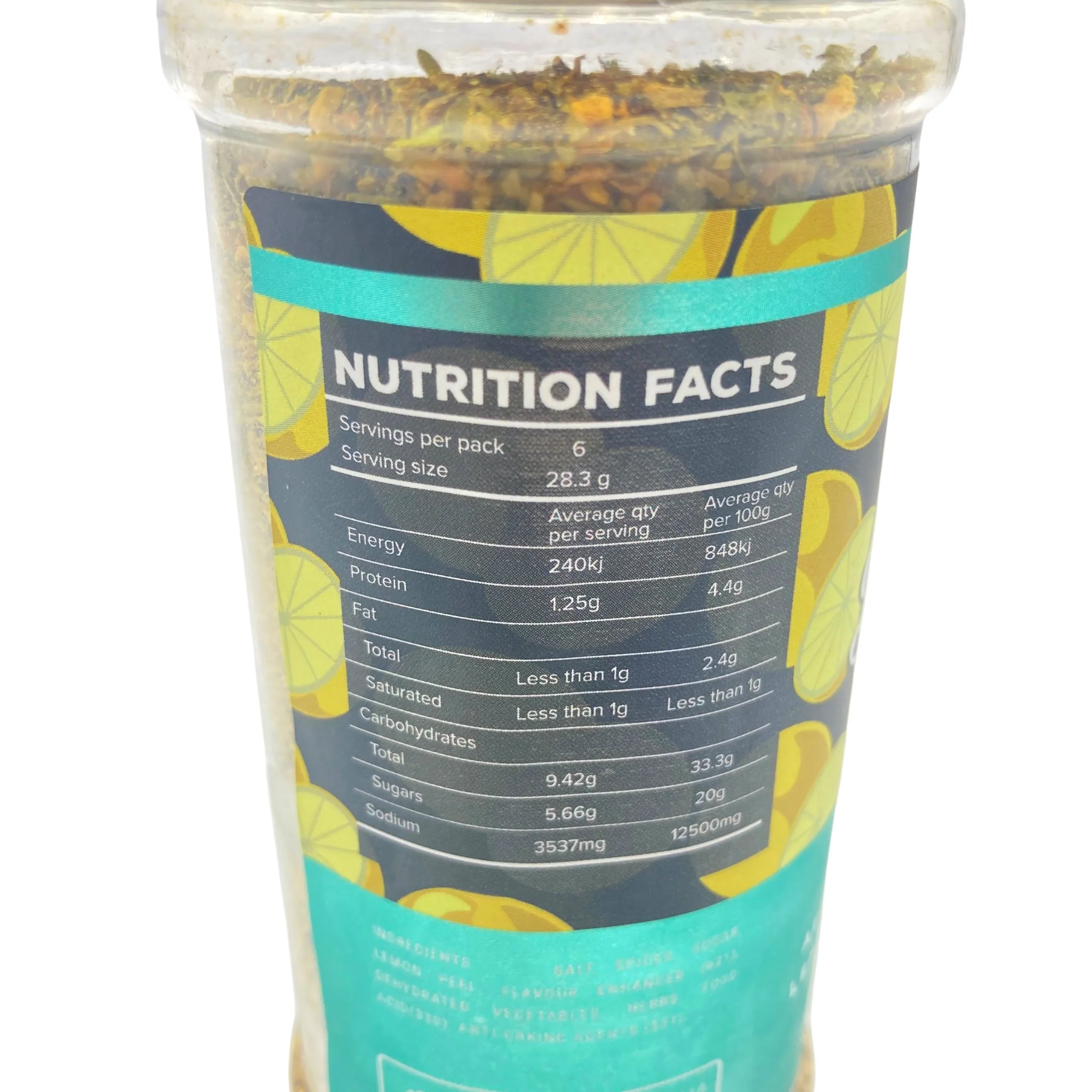 Butchers Axe Scout Lemon Pepper Seasoning 170g - Image 2