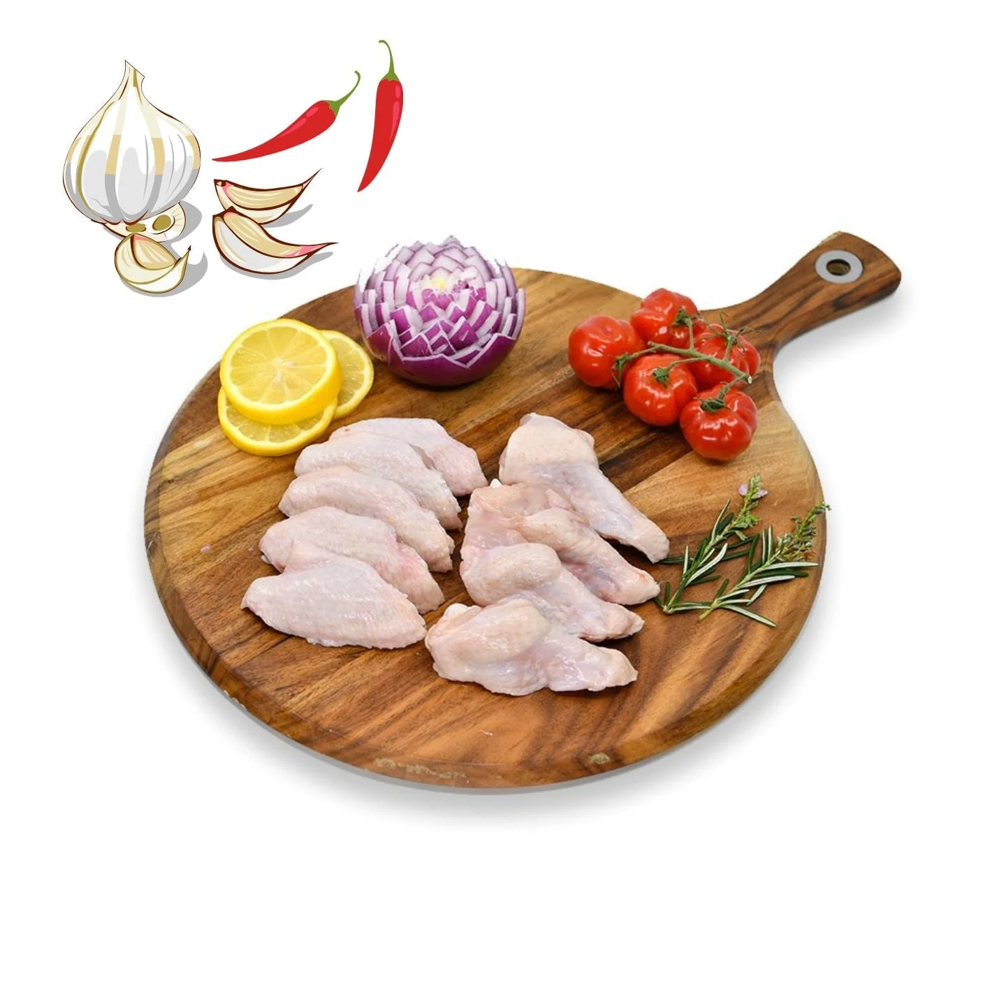 Chicken Nibbles 1kg - Herb, Garlic & Chilli