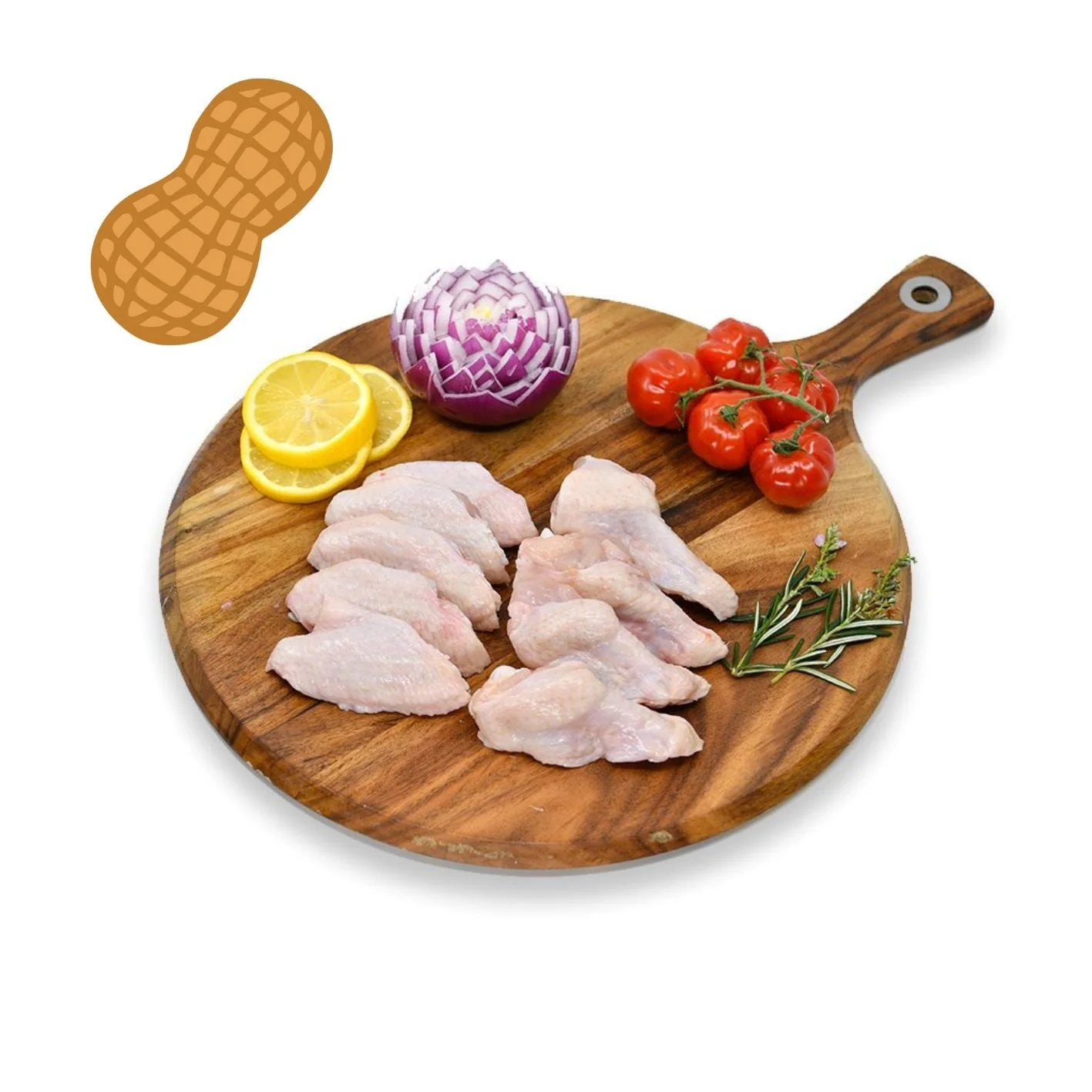 Chicken Nibbles 1kg - Peanut Satay