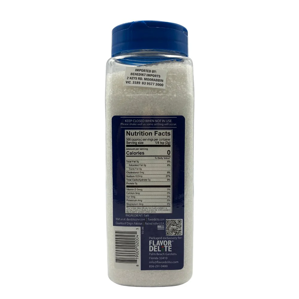 David's Kosher Salt 1.13kg - Image 2