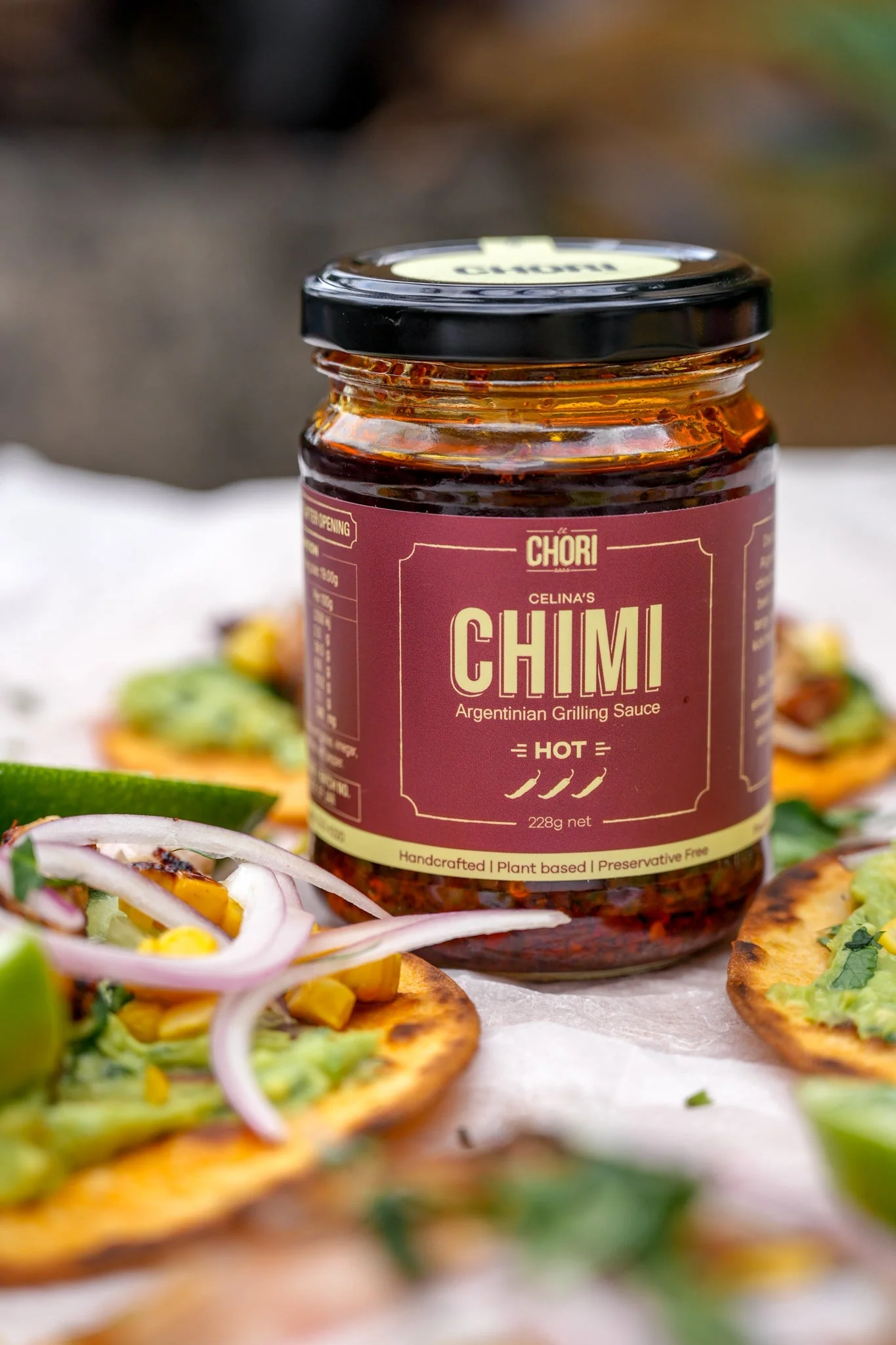 El Chori Chimichurri - Hot Jalapeno 228g - Image 2
