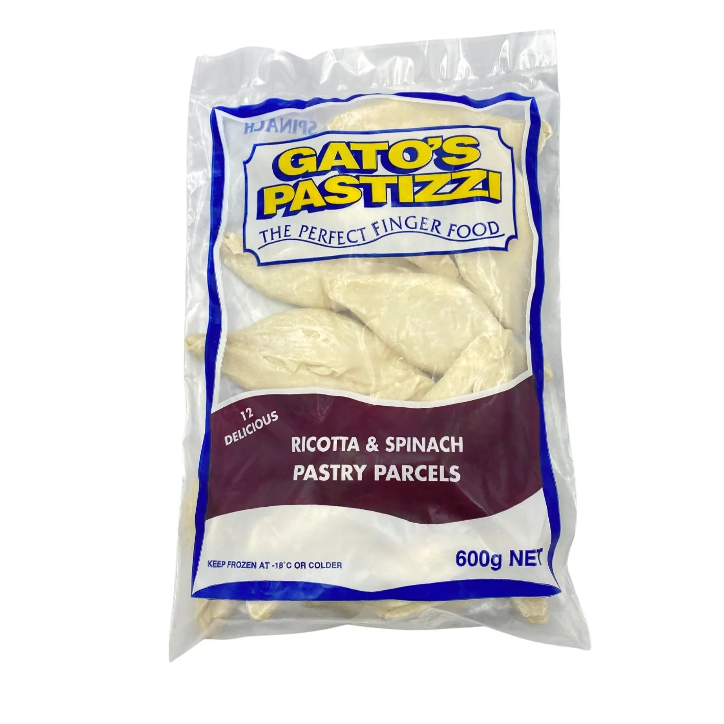Gato's Pastizzi Ricotta & Spinach 600g