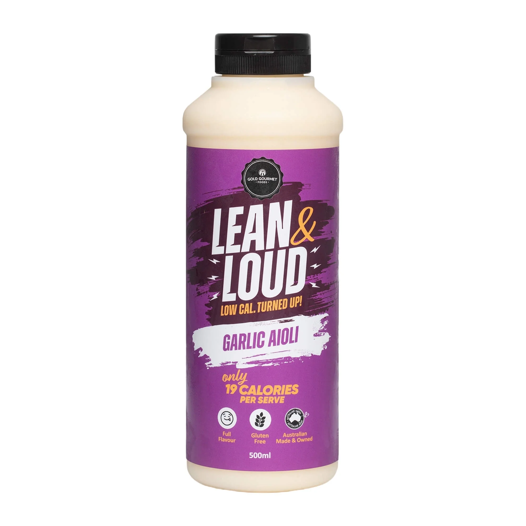 Gold Gourmet Lean & Loud Garlic Aioli 500ml