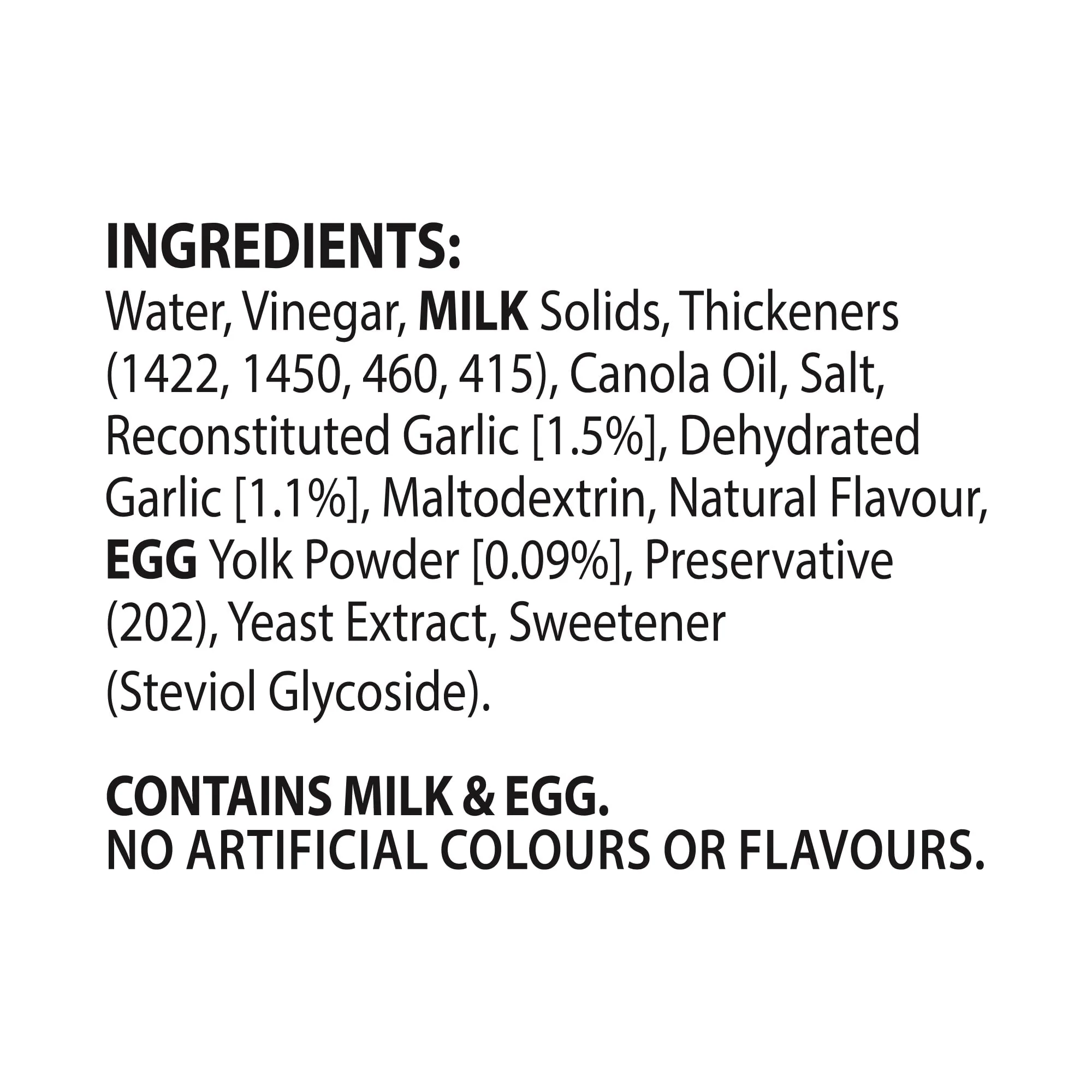 Gold Gourmet Lean & Loud Garlic Aioli 500ml - Image 4