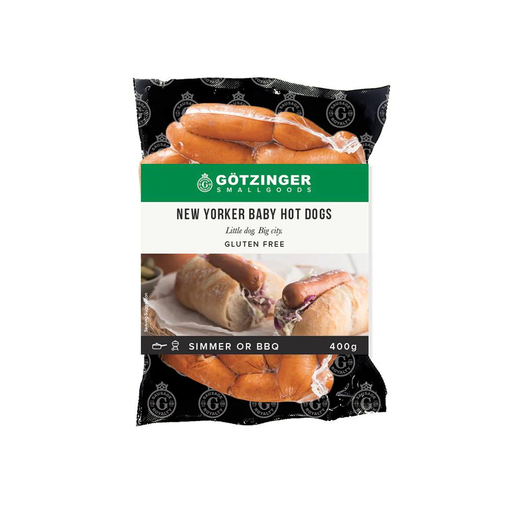 Gotzinger New Yorker Baby Hot Dogs 400g