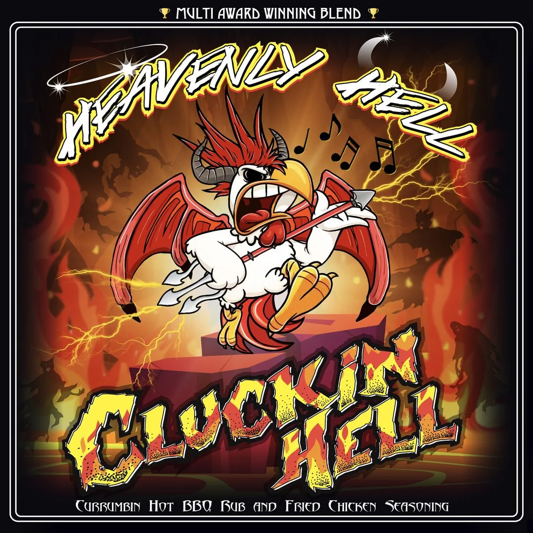 Heavenly Hell Cluckin Hell BBQ Rub 150g - Image 2