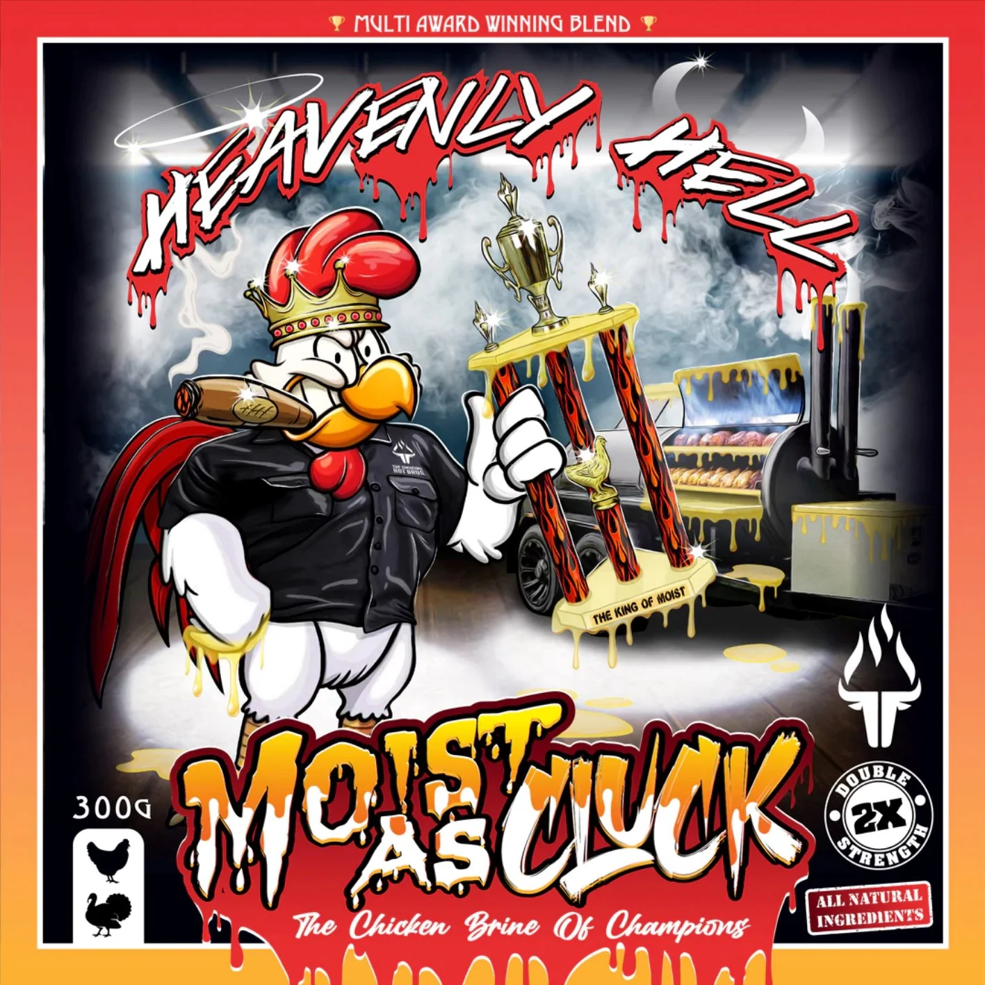 Heavenly Hell Moist As Cluck Brine 300g - Image 2