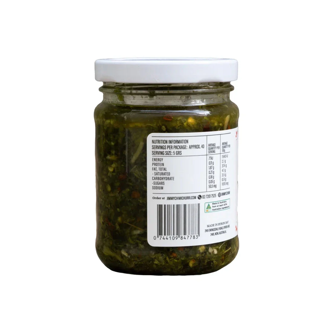 Jimmy's Chimichurri - Hot 200g - Image 3