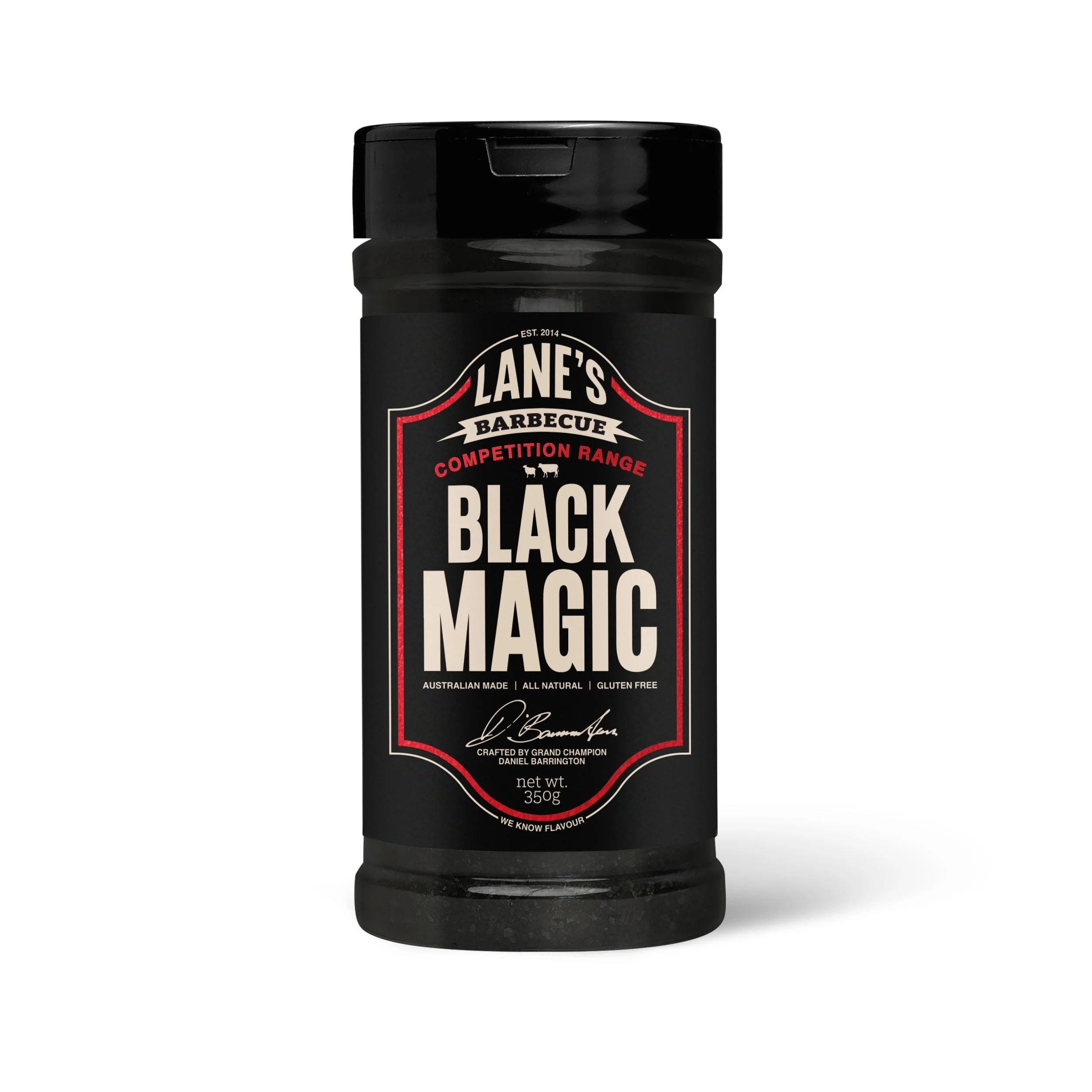 Lane's BBQ Competition Range Black Magic 350g - Pitmaster