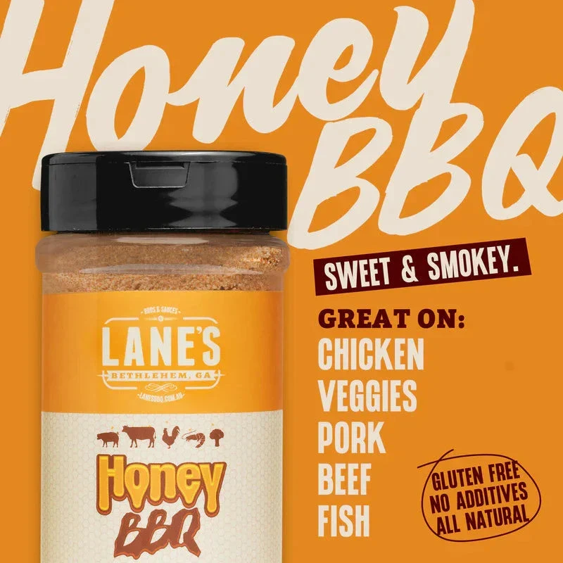 Lane's BBQ Honey BBQ Rub 340g - Pitmaster - Image 3