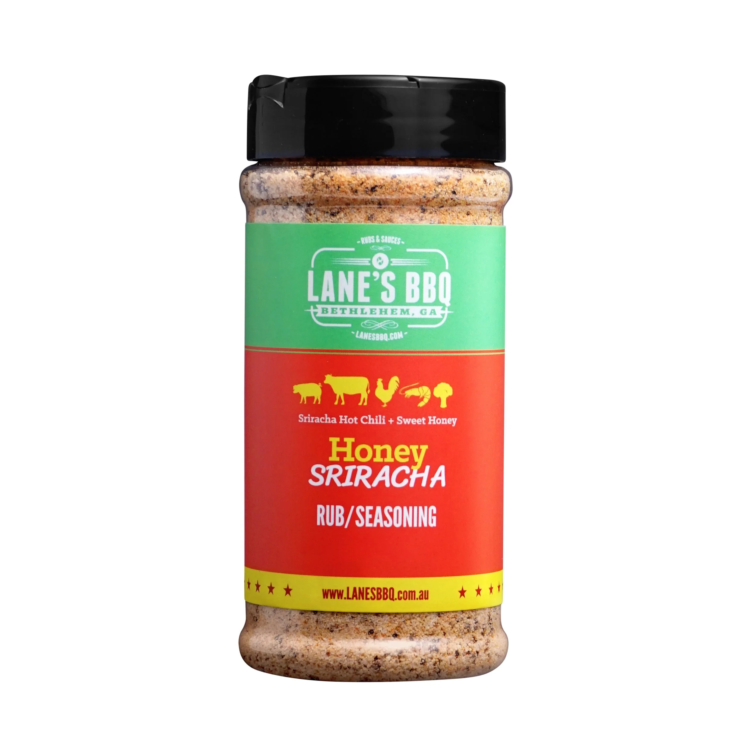 Lane's BBQ Honey Sriracha Rub 351g - Pitmaster