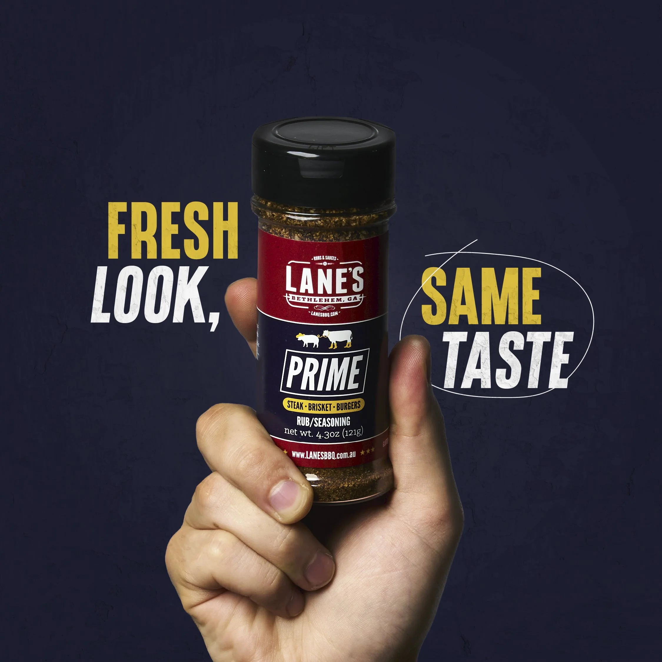 Lane's BBQ Brisket + Ancho Prime Rub 121g - Image 2