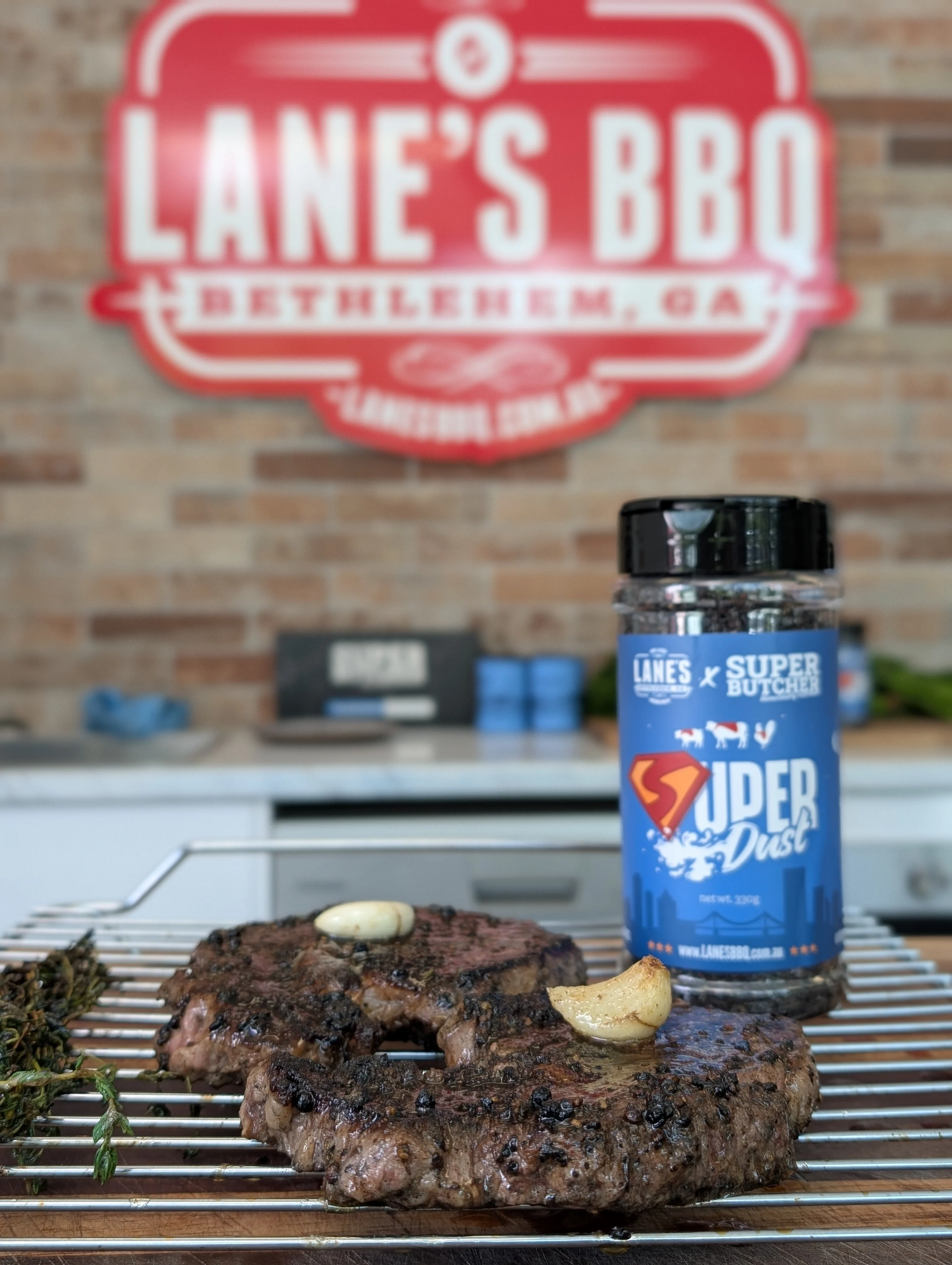Lane's BBQ X Super Butcher Super Dust Rub 280g - Pitmaster - Image 2