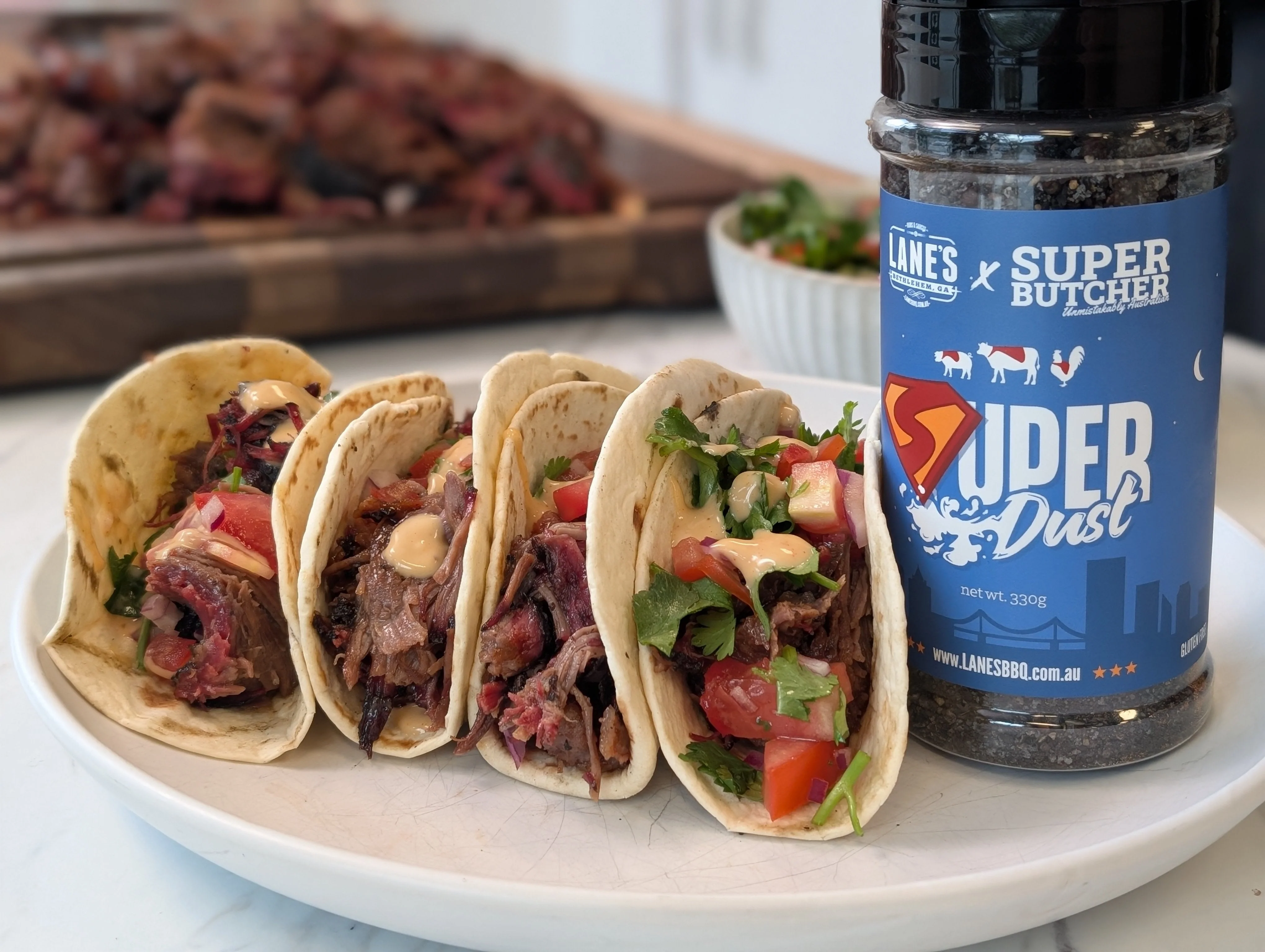 Lane's BBQ X Super Butcher Super Dust Rub 280g - Pitmaster - Image 3
