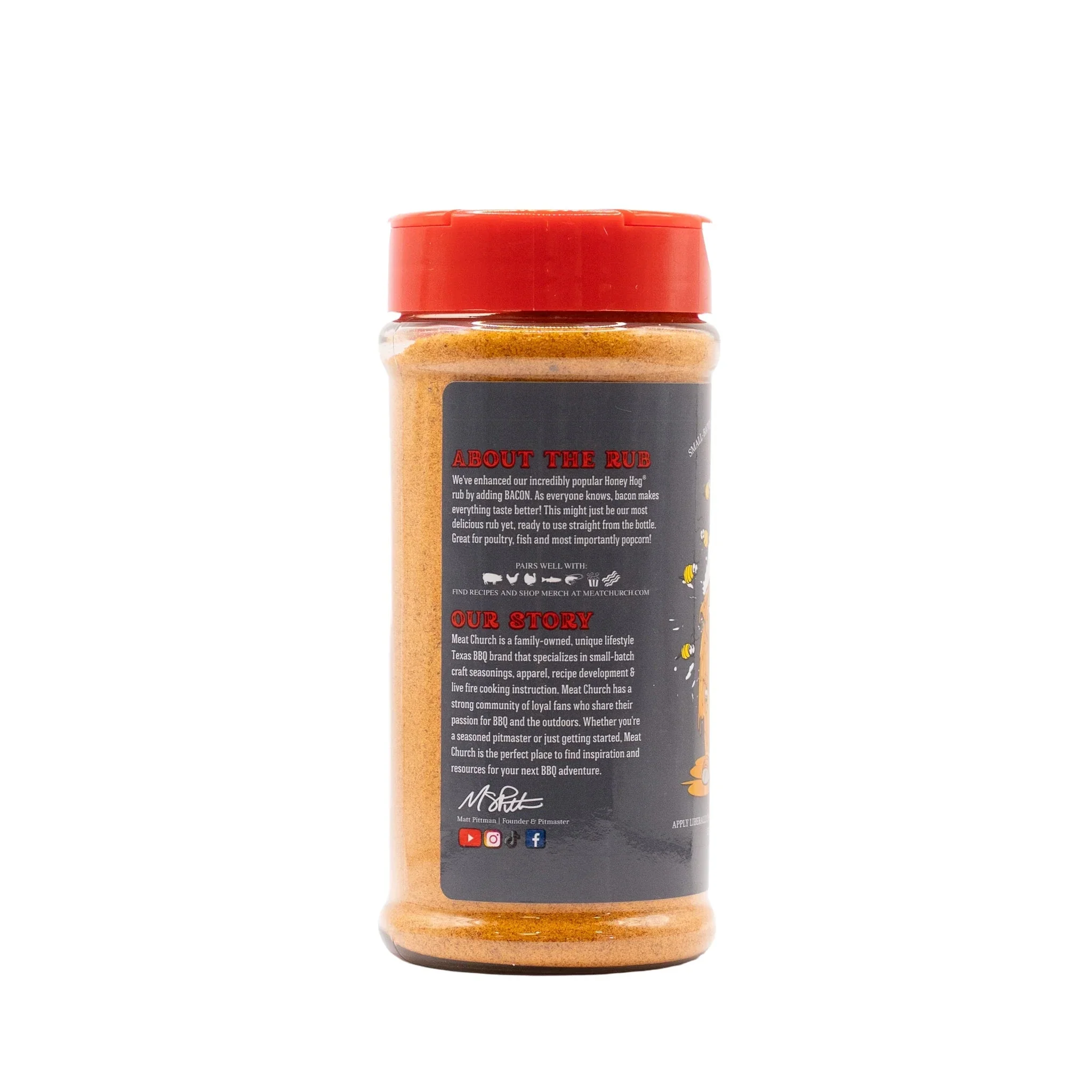 Meat Church Honey Bacon BBQ Rub 368.54g - Image 2