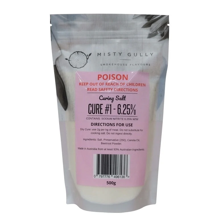 Misty Gully Curing Salt 500g