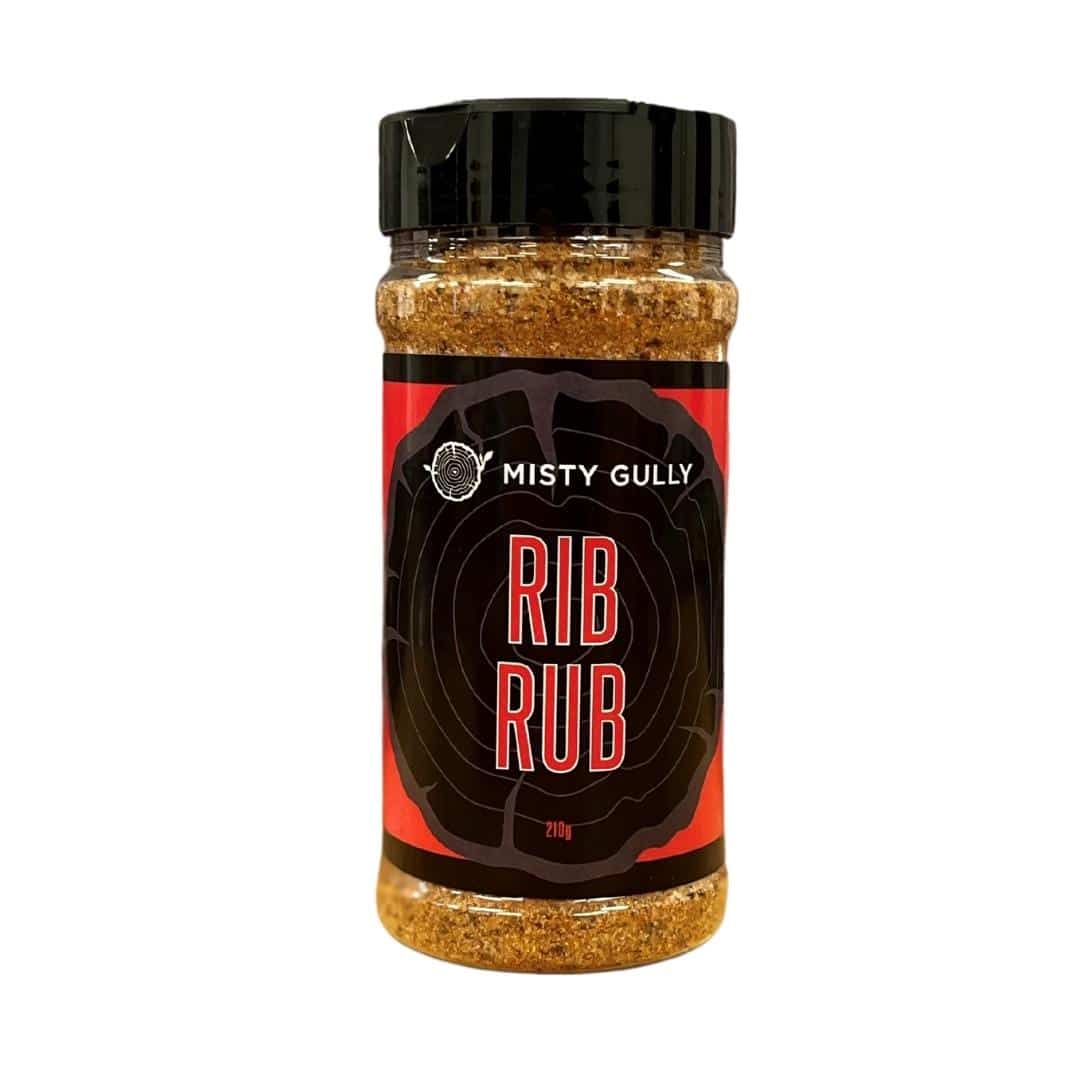 Misty Gully Rib BBQ Rub 210g