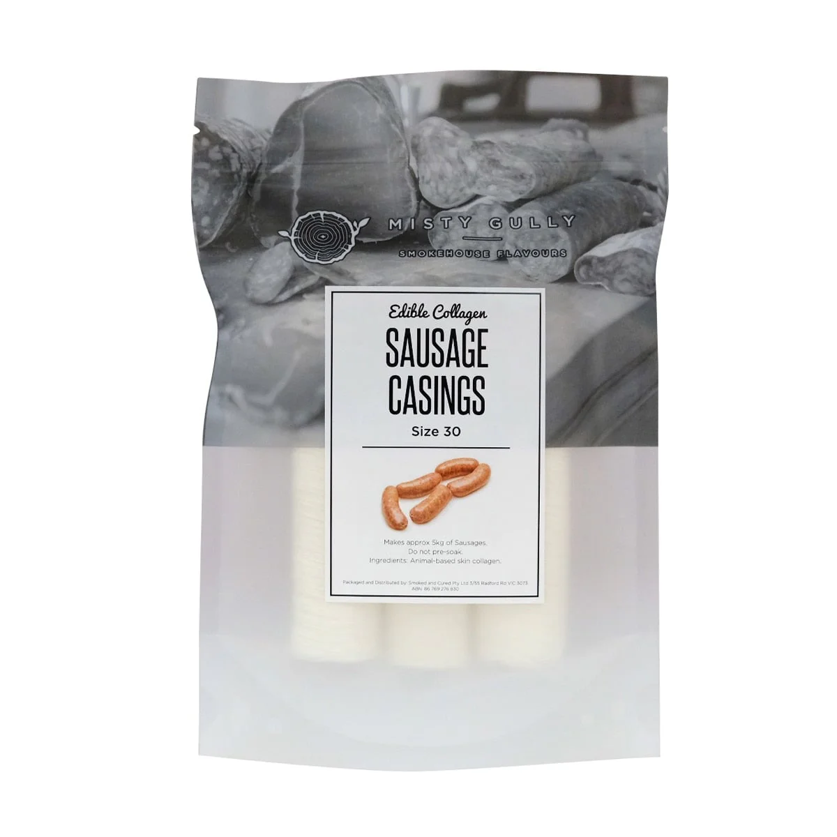Misty Gully Sausage Casings Size 30