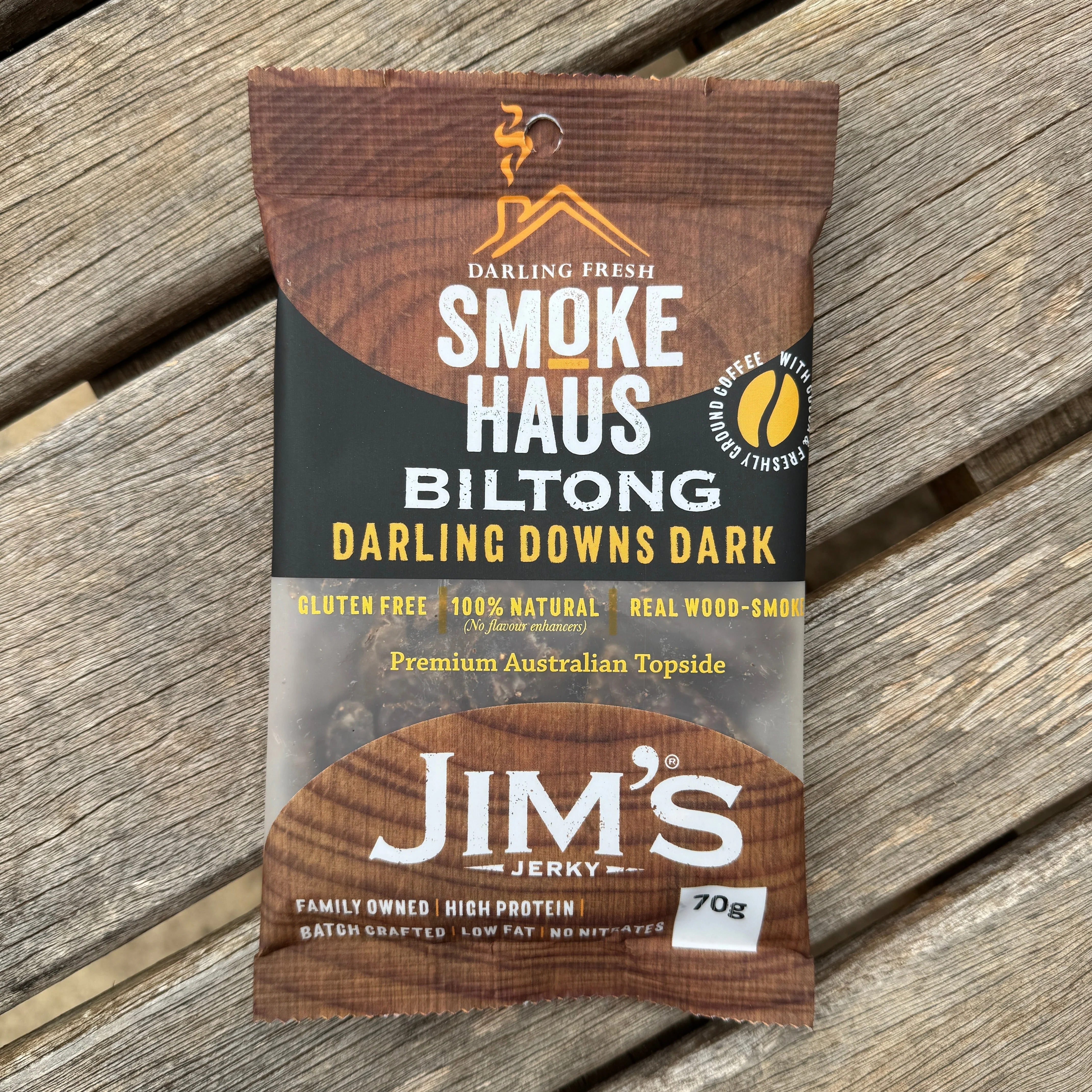 Smoke Haus Biltong - Darling Downs Dark 70g - Image 2