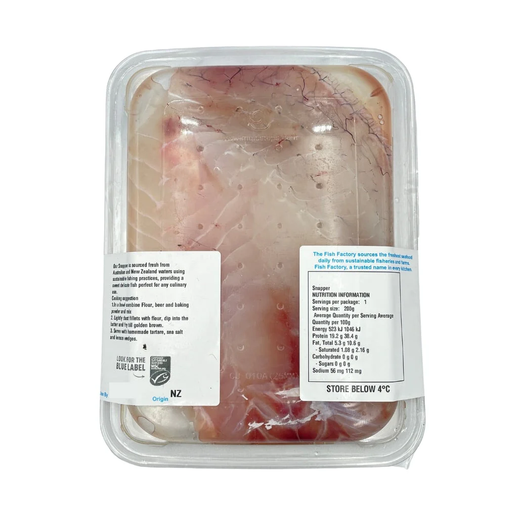 Fish Factory Snapper Fillet 200g - Image 2