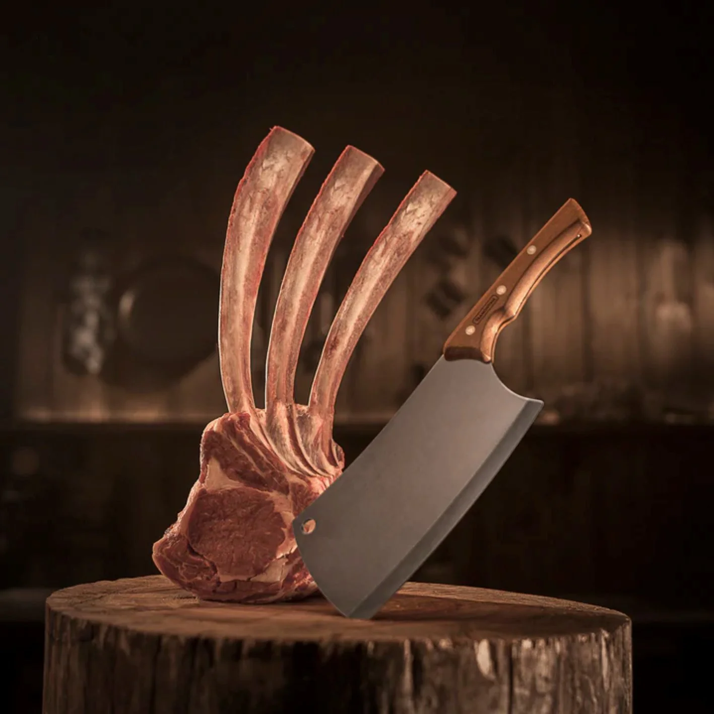 Tramontina Churrasco Black Collection Meat Cleaver 7" - Image 4