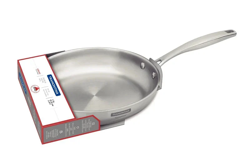 Tramontina Grano Try-Ply Clad Stainless Steel Frying Pan 26cm